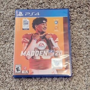 Madden NFL 20 for PS4 - Blue Case